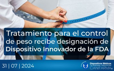 Tratamiento para el control de peso recibe designación de Dispositivo Innovador de la FDA
