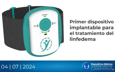 Primer dispositivo implantable para el tratamiento del linfedema