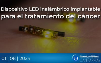 Dispositivo LED inalámbrico implantable para el tratamiento del cáncer