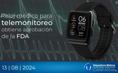 Reloj médico para telemonitoreo obtiene aprobación de la FDA