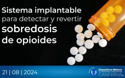 Sistema implantable para detectar y revertir sobredosis de opioides