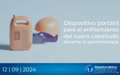 Dispositivo portátil para el enfriamiento del cuero cabelludo durante la quimioterapia
