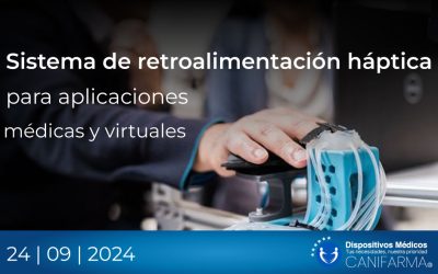 Sistema de retroalimentación háptica para aplicaciones médicas y virtuales