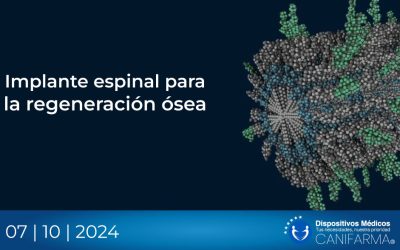 Implante espinal para la regeneración ósea