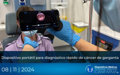 Dispositivo portátil para diagnóstico rápido de cáncer de garganta