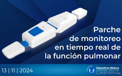 Parche de monitoreo en tiempo real de la función pulmonar