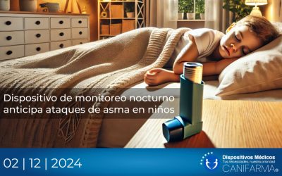 Dispositivo de monitoreo nocturno detecta ataques de asma en niños con cinco días de anticipación