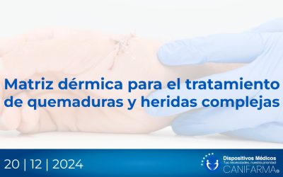 Matriz dérmica para el tratamiento de quemaduras y heridas complejas