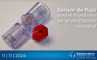 Sensor de flujo para el monitoreo de la ventilación neonatal