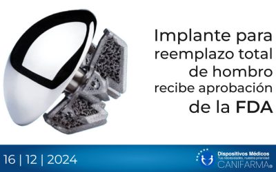 Implante para reemplazo total de hombro recibe aprobación de la FDA