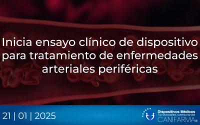 Inicia ensayo clínico de dispositivo para tratamiento de enfermedades arteriales periféricas