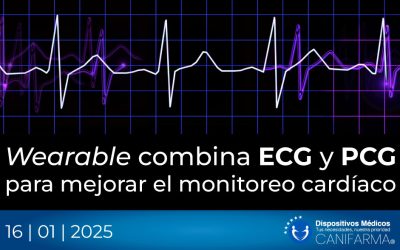 Wearable combina ECG y PCG para mejorar el monitoreo cardíaco