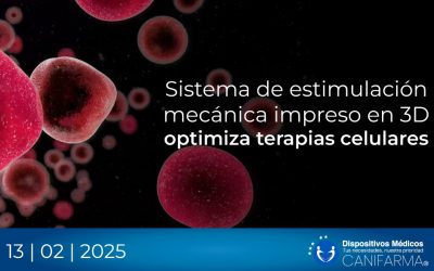 Sistema de estimulación mecánica impreso en 3D optimiza terapias celulares