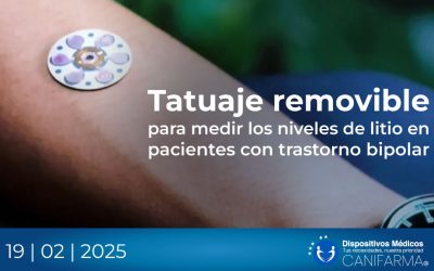 Tatuaje removible para medir los niveles de litio en pacientes con trastorno bipolar