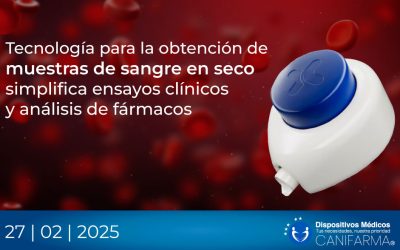 Tecnología para la obtención de muestras de sangre en seco simplifica ensayos clínicos y análisis de fármacos