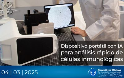 Dispositivo portátil con IA para análisis rápido de células inmunológicas