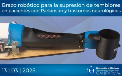 Brazo robótico para la supresión de temblores en pacientes con Parkinson y trastornos neurológicos