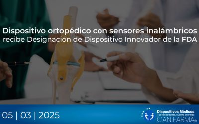 Dispositivo ortopédico con sensores inalámbricos recibe Designación de Dispositivo Innovador de la FDA