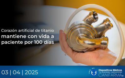 Corazón artificial de titanio mantiene con vida a paciente por 100 días