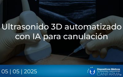 Ultrasonido 3D automatizado con IA para canulación