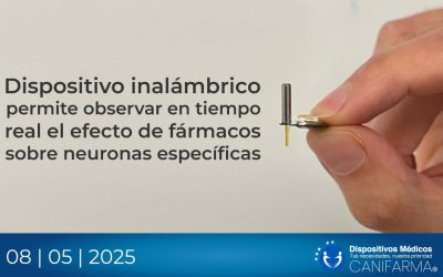 Dispositivo inalámbrico permite observar en tiempo real el efecto de fármacos sobre neuronas específicas