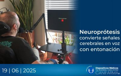 Neuroprótesis convierte señales cerebrales en voz con entonación