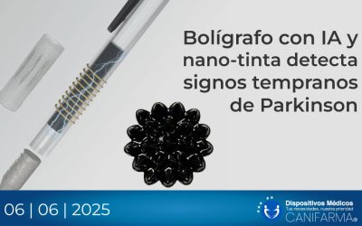 Bolígrafo con inteligencia artificial y nano-tinta detecta signos tempranos de Parkinson