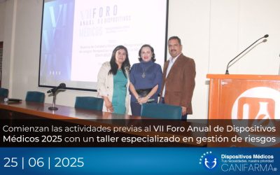 Comienzan las actividades previas al VII Foro Anual de Dispositivos Médicos 2025 con un taller especializado en gestión de riesgos