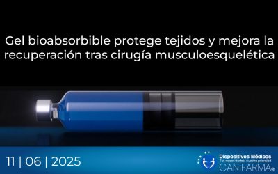 Gel bioabsorbible protege tejidos y mejora la recuperación tras cirugía musculoesquelética
