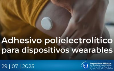 Adhesivo polielectrolítico para dispositivos wearables