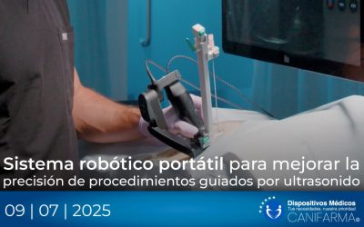 Sistema robótico portátil para mejorar la precisión de procedimientos guiados por ultrasonido