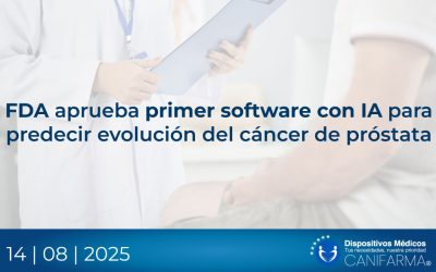 FDA aprueba primer software con IA para predecir evolución del cáncer de próstata