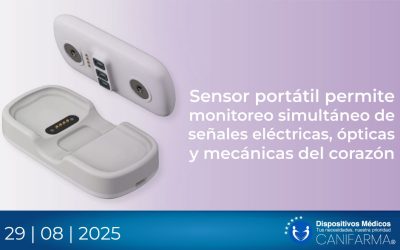 Sensor portátil permite monitoreo simultáneo de señales eléctricas, ópticas y mecánicas del corazón