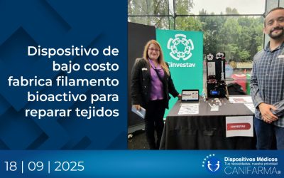 Dispositivo de bajo costo fabrica filamento bioactivo para reparar tejidos
