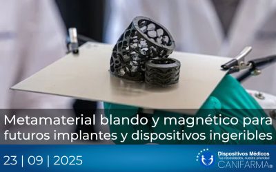Metamaterial blando y magnético para futuros implantes y dispositivos ingeribles