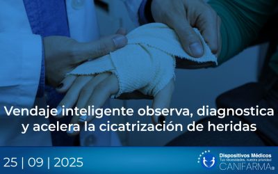 Vendaje inteligente observa, diagnostica y acelera la cicatrización de heridas