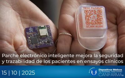 Parche electrónico inteligente mejora la seguridad y trazabilidad de los pacientes en ensayos clínicos