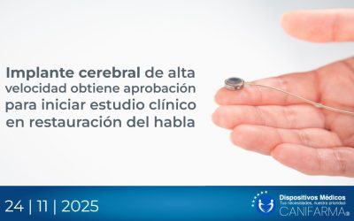 Implante cerebral de alta velocidad obtiene aprobación para iniciar estudio clínico en restauración del habla