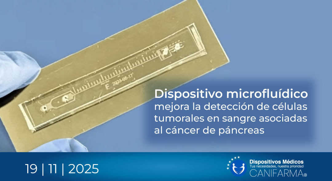 Dispositivo microfluídico mejora la detección de células tumorales en sangre asociadas al cáncer de páncreas