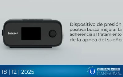 Dispositivo de presión positiva busca mejorar la adherencia al tratamiento de la apnea del sueño