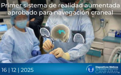 Primer sistema de realidad aumentada aprobado para navegación craneal