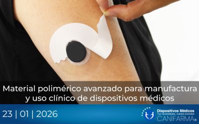 Material polimérico avanzado para manufactura y uso clínico de dispositivos médicos