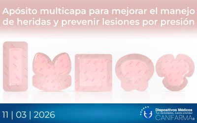 Apósito multicapa para mejorar el manejo de heridas y prevenir lesiones por presión