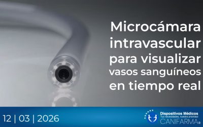 Microcámara intravascular para visualizar vasos sanguíneos en tiempo real