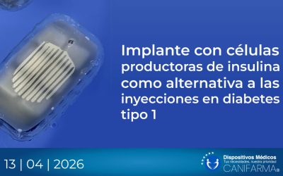Implante con células productoras de insulina como alternativa a las inyecciones en diabetes tipo 1