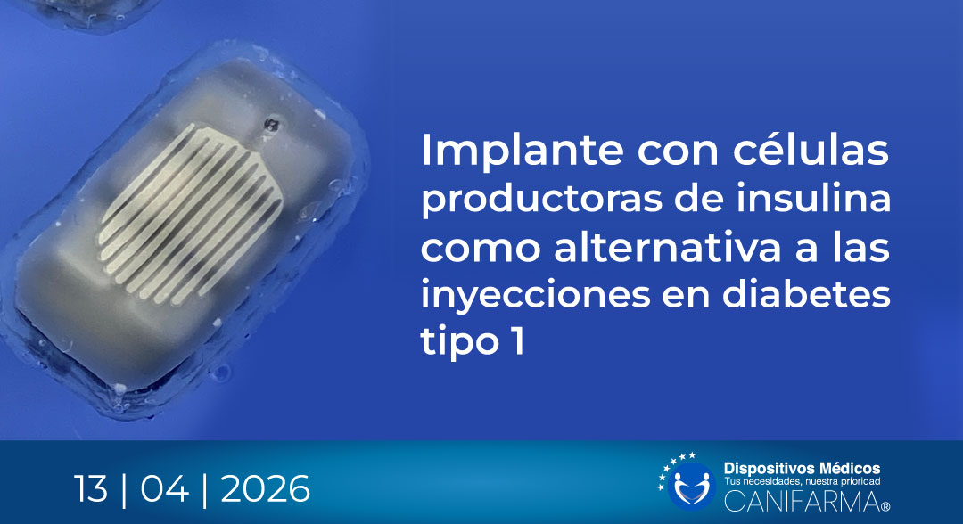 Implante con células productoras de insulina como alternativa a las inyecciones en diabetes tipo 1