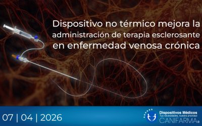 Dispositivo no térmico mejora la administración de terapia esclerosante en enfermedad venosa crónica