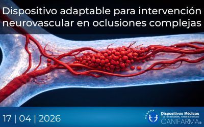 Dispositivo adaptable para intervención neurovascular en oclusiones complejas