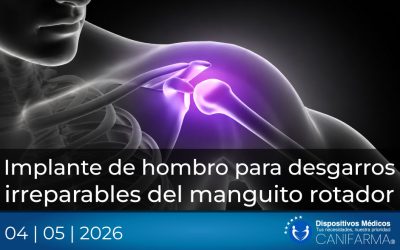 Implante de hombro para desgarros irreparables del manguito rotador