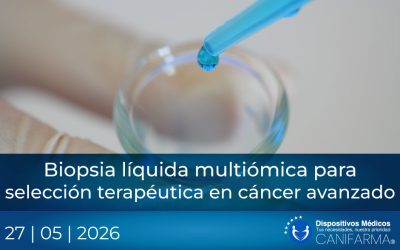 Biopsia líquida multiómica para selección terapéutica en cáncer avanzado